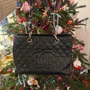 Chanel Black Grand Shopping Tote